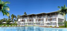 AVANI Bel-Ombre Mauritius Resort - pool and villas view rendering