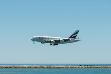 Emirates flight image 1