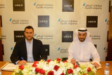 Uber signing image