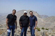 RAKTDA CEO Haitham Mattar and Toro Verde CEO Jorge Jorge and COO Ricardo...