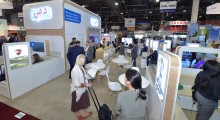 The busy Dubai stand at IMEX America