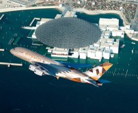 ETIHAD AIRWAYS A380 LOUVRE ABU DHABI FLY-BY LOW RES
