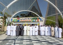 UAE Dignitaries at Dubai Safari
