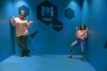 The Ames Room at the Museum of Illusions