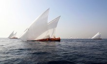 Traditional dhow race