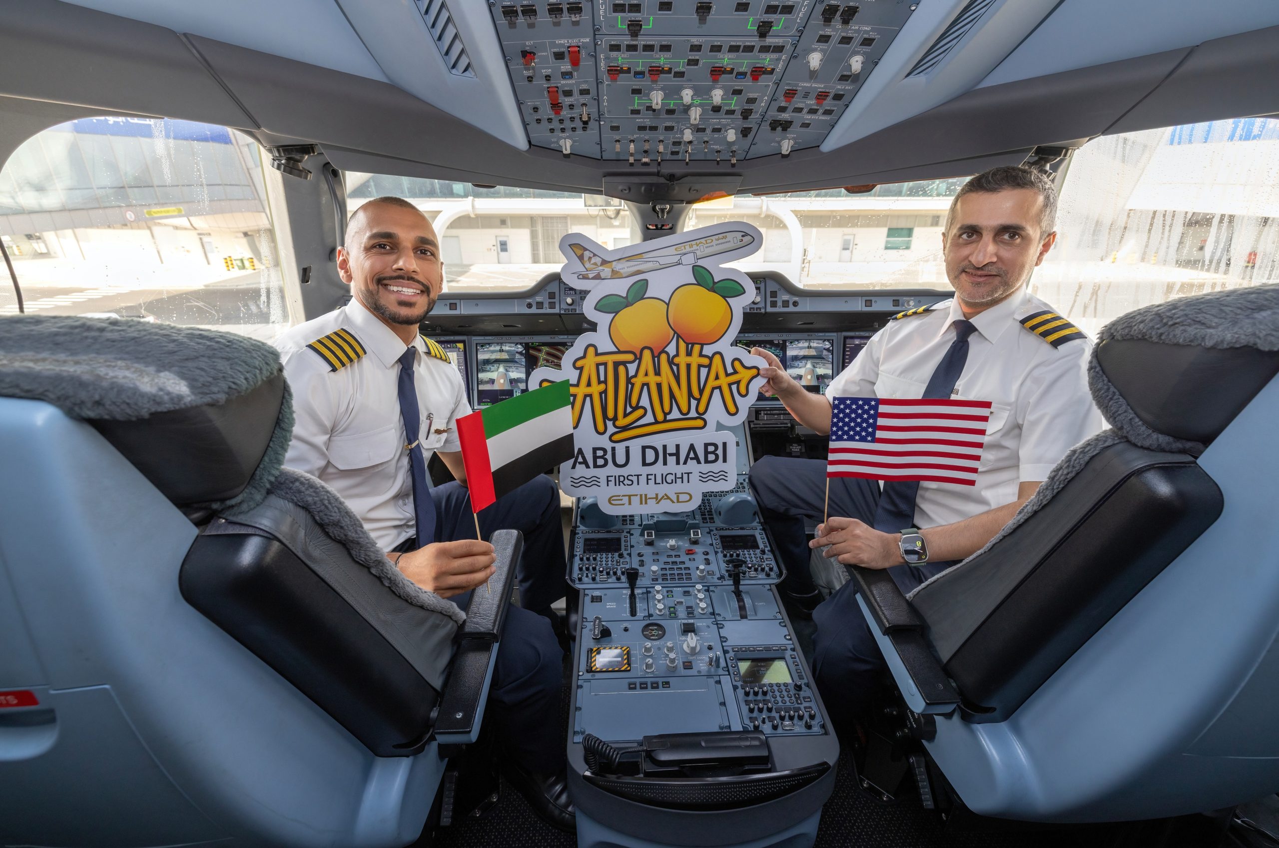 Etihad Airways celebrates first flight to Atlanta, its fifth US destination