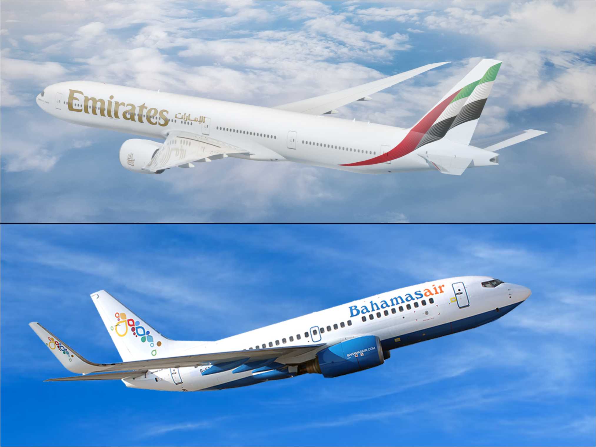 Emirates activates interline partnership with Bahamasair, benefitting customers travelling to The Bahamas