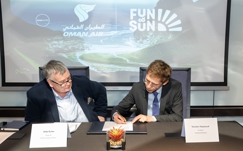 Oman Air and Fun & Sun signs strategic partnership to expand Russia–Salalah connectivity