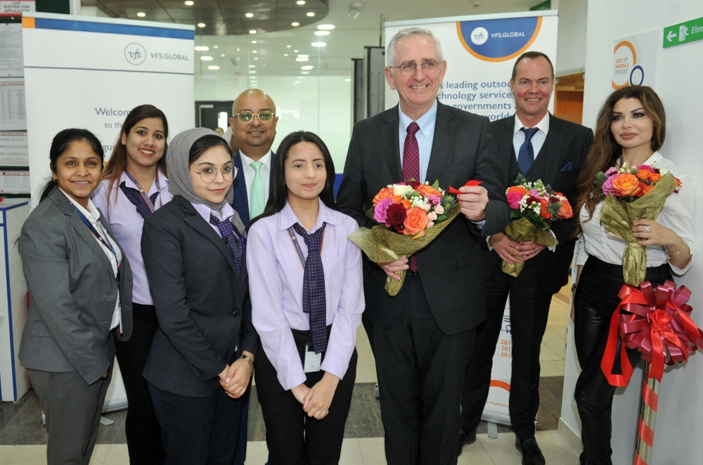 Denmark Partners With VFS Global To Launch Visa Application Centre In   H.E. Mr. Ole Emil Moesby Ambassador Of Denmark To The State Of Kuwait Along With Lars Balth Joensen Consul At The Royal Danish Embassy Riyadh Inaugurated The Centre 